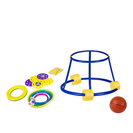 Swim Central 4-in-1 Fun Pack Swimming Pool Game Set